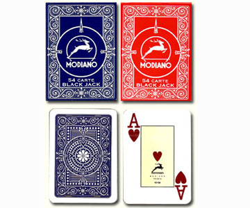 Modiano blackjack  marcat carduri